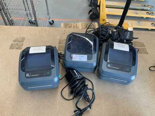 Zebra GK420d Label Printers (3x)