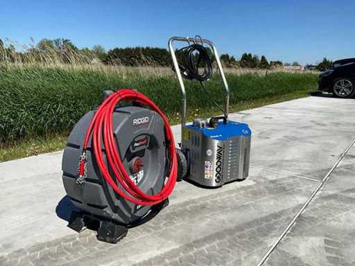 Goodway Tube Cleaning System & Ridgid Flex Shaft