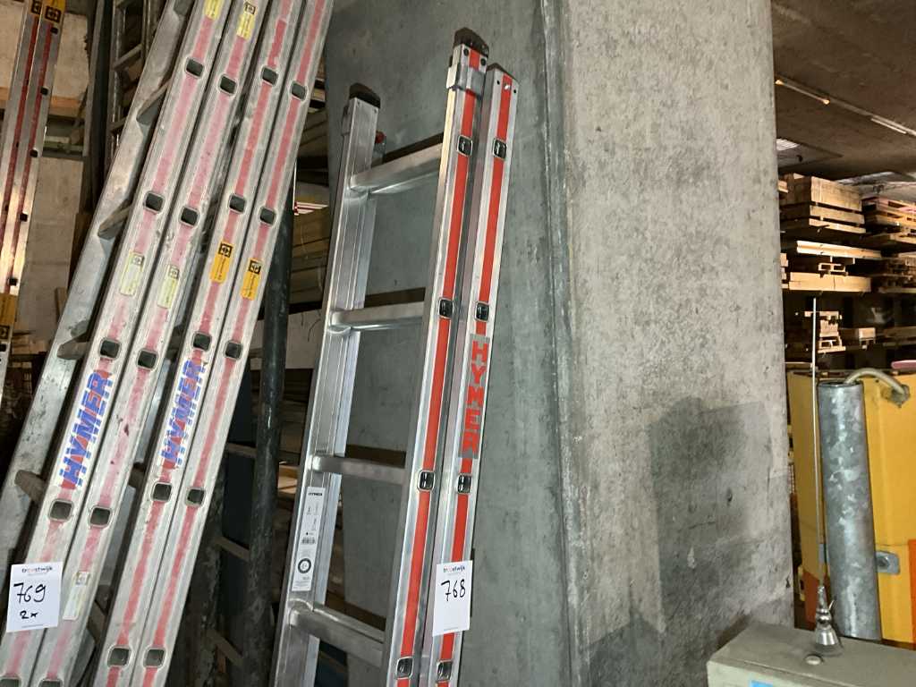 Hymer aluminium ladder