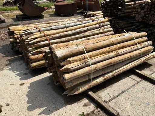Round posts 2000xØ100-70mm (150x)