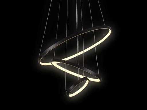 2 x Aurora 380 Design Leuchte Schwarz