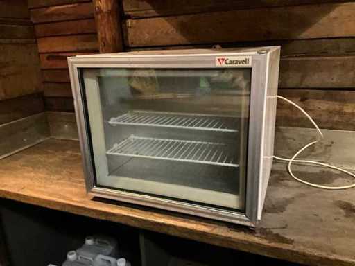Caravell 045-020 glass door freezer