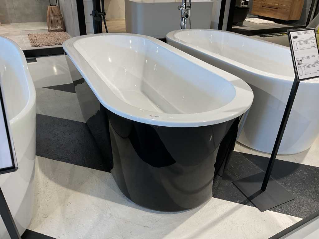 Wiesbaden Nero Freestanding bathtub