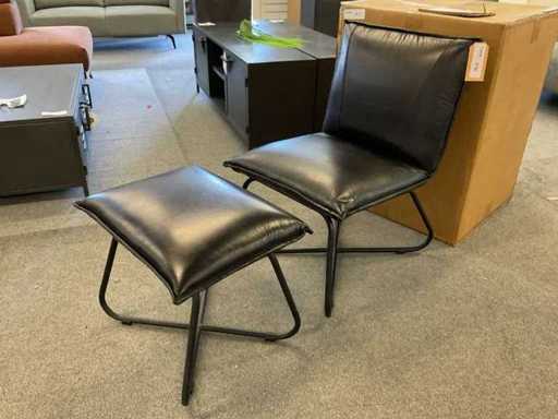 Roy - Leder Relax Set