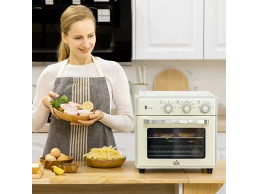 5-in-1 mini-oven, 20 L capaciteit, 1400W, 1 ovenrooster