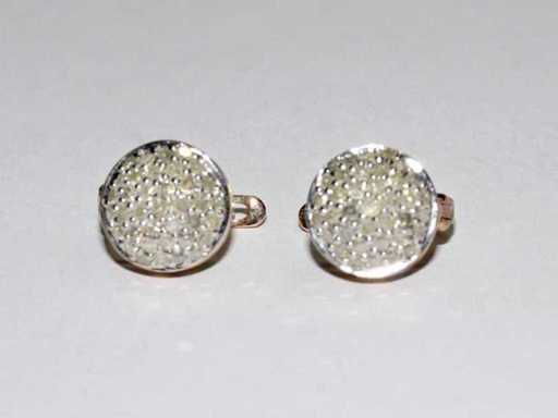 9 KT Yellow Gold Earring With 0.82 Cts Natural Diamond
