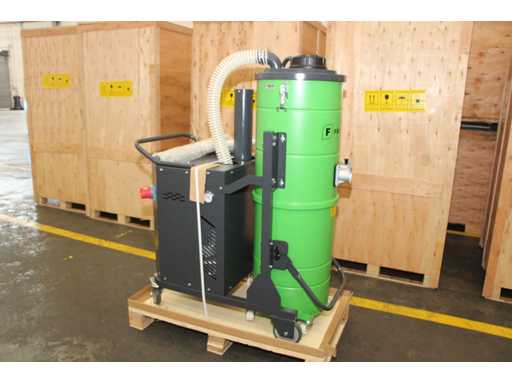 FREUTEK VCL0001 High Performance 3-phase 5,5 kW Industrial Vacuum Cleaner