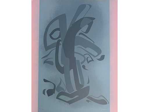 Jules Lismonde - colour screen printing 