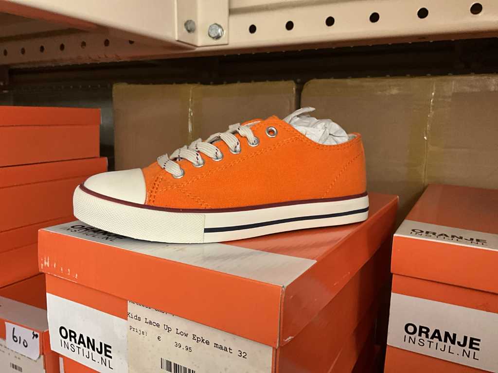 Oranje in Stijl Oranje kinder sneaker (44x)