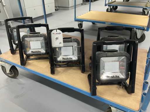 Makita DML805 Battery / 230V work light (5x)