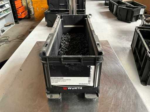 Würth 5.68kg Pan Cylinder Plate Screw 3.5 x 25 in stackable box