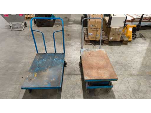   Flatbed Trolleys x 2