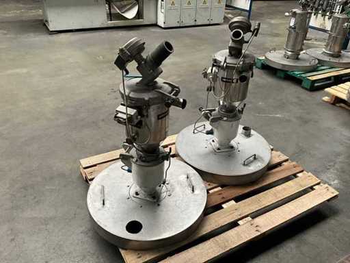 Colortronic Hopper / Vakuumförderband (2x)