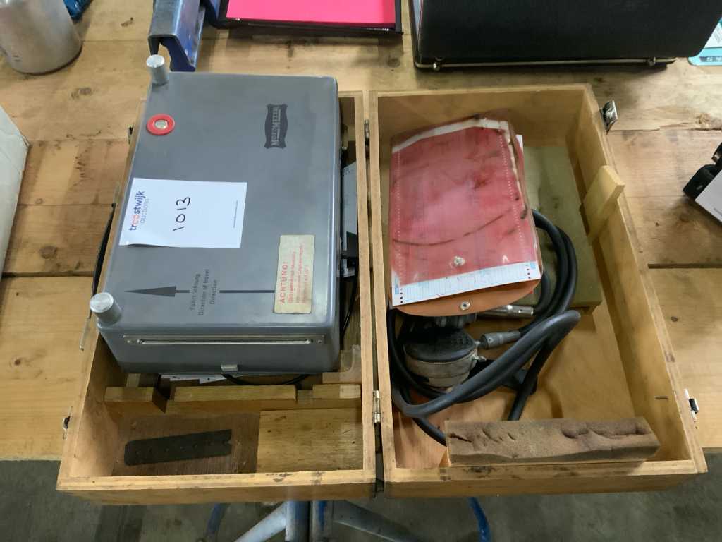 Motometer PTB 16 362/63 Brake deceleration / pedal force gauge