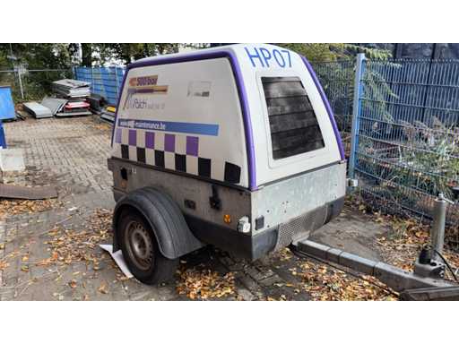 Falsch Trail jet 15-500 Hogedrukreiniger Aanhangwagen