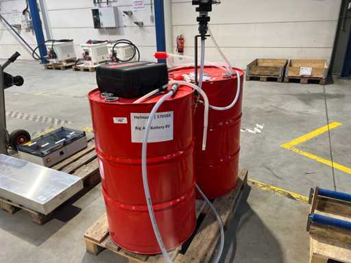 XTRA (refrigerante G30) Refrigerante en tambores + instalación de bomba (2x)