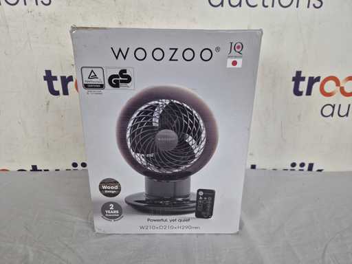 Iris Ohyama Woozoo, 30m², Ventilator - Schwarz