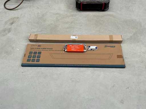 Éclairage de bureau Schrack (4x)