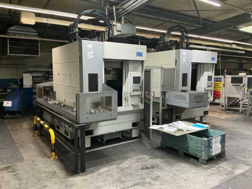 2 strunguri verticale EMAG VL 4 cu automatizare