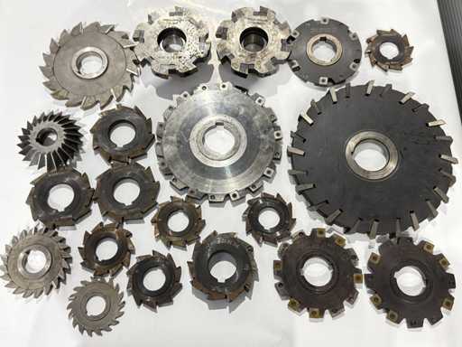   20 stuks freessnijders