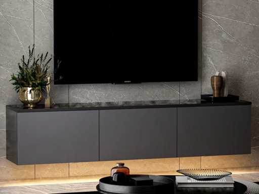TV-meubel 160cm - antraciet