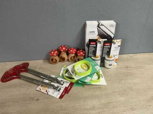Partij keuken accessoires