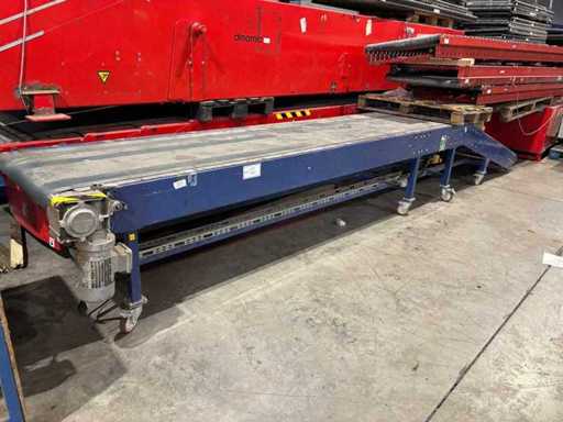 Nastro trasportatore con nastro