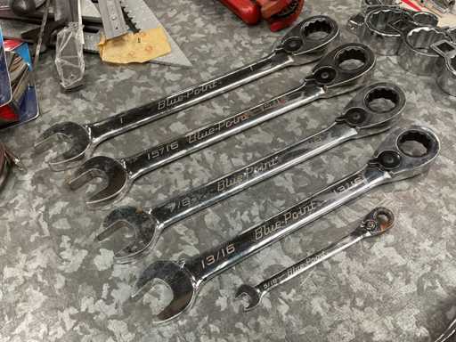 Clés à cliquet Blue-Point Different (5x)