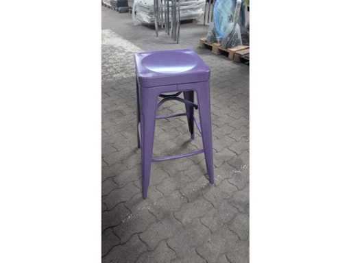 Barhocker lila (6x)