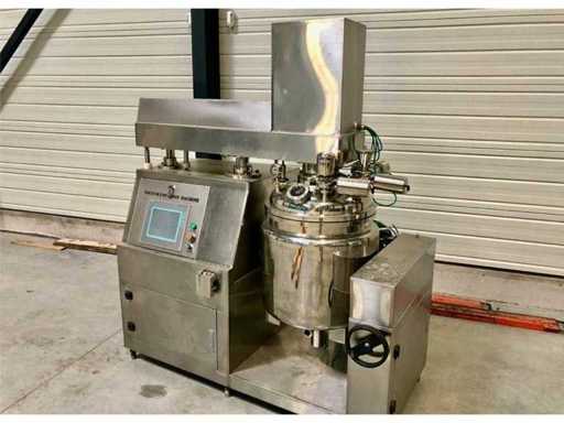 ZHEJIANG WENZHOU - Cuve inox de mélange sous vide avec premix - 100 HL