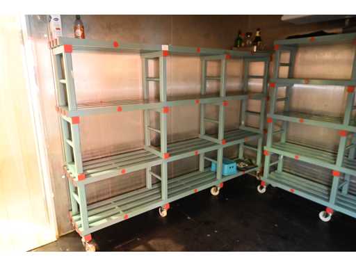 Étagère mobile en plastique Rea