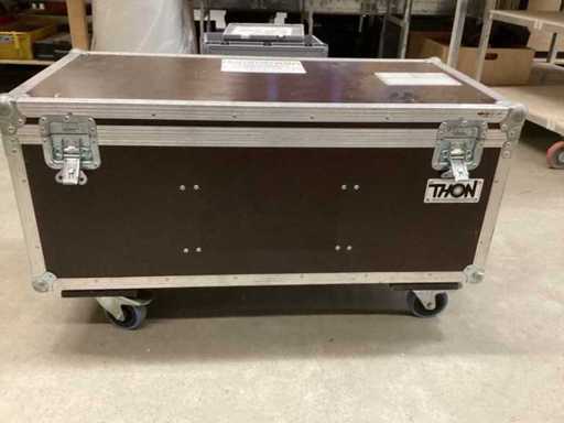 Transportkoffer met 4 draaibare wielen