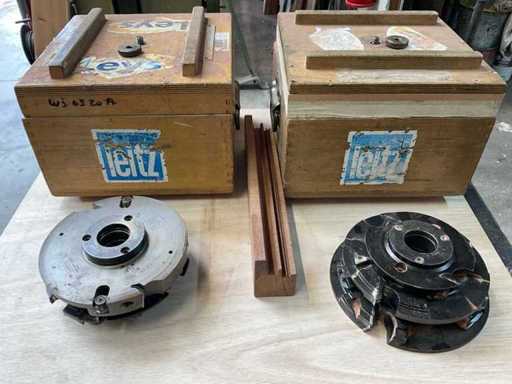 Leys Milling Heads (turn/tilt & overlay) (2x)
