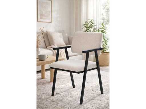 Mobilier Giga - Linge - Chaise de salle à manger (6x)