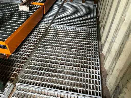 Pièces de plancher à lattes (8x)