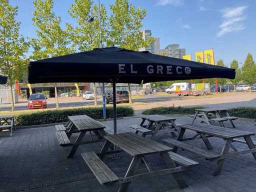 Soler 4x4m Parasol