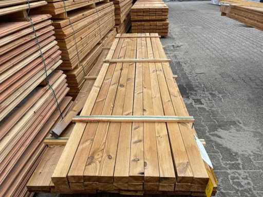 Règles pour épicéas thermothermiques rabotés 3000x65x42mm (20x)