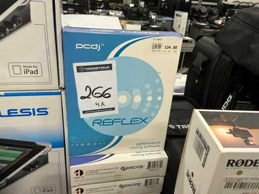 Logiciel de mélange PCDJ Reflex (4x)