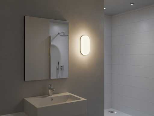 12W 4000K Opbouw LED Panelen waterdicht (20x)