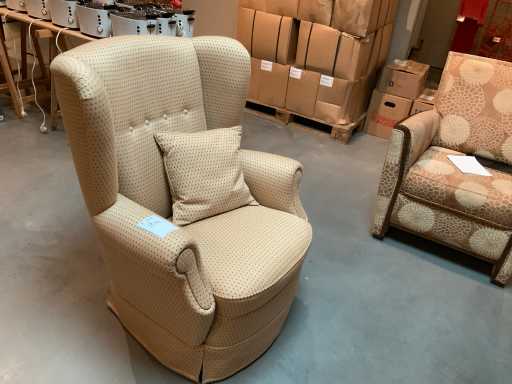 Sedia ad ali vintage