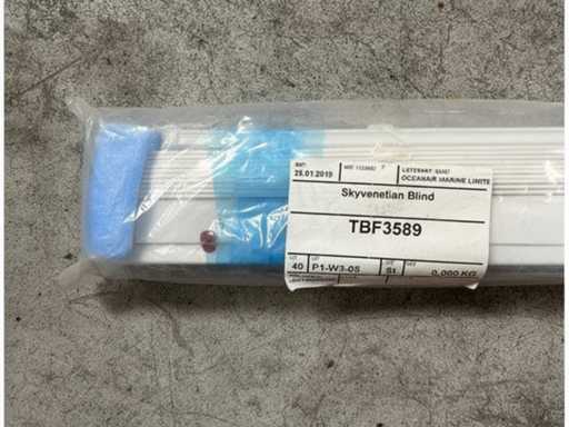 Ocean Air Hanse Skyvenetian Store, pare-jours marins de fenêtres marines, solution durable de contrôle de la lumière