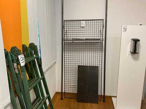 Raft cu tije de prindere