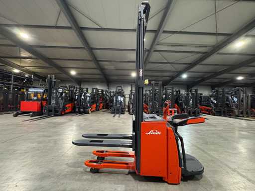 2019 Linde L16API 1,600kg schaal Initiële Lift Palletwagen 464cm Mierenstacker 3,035 Uur
