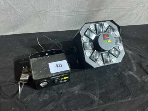 JBSystems Invader / Lounge laser Light effect and laser (2x)
