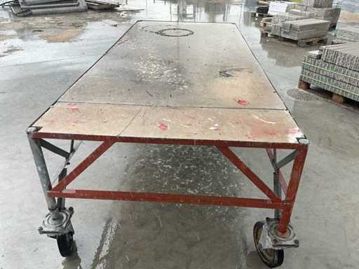 Industriële verrijdbare werktafel