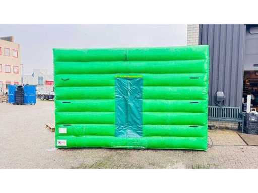 Perete gonflabil verde