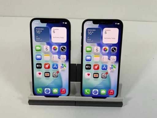 Apple iPhone 12 - 64 GB - Black (2x)