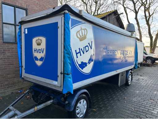 1993 Haverkate H2005 Verkoopwagen Aanhangwagen