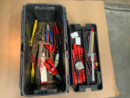 Knipex,Felo,Raaco Gereedschapskoffer met inhoud