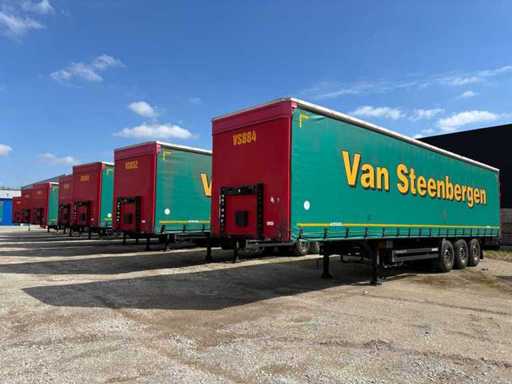 17 curtainsider semi-trailers KOGEL due to breach of contract leasing